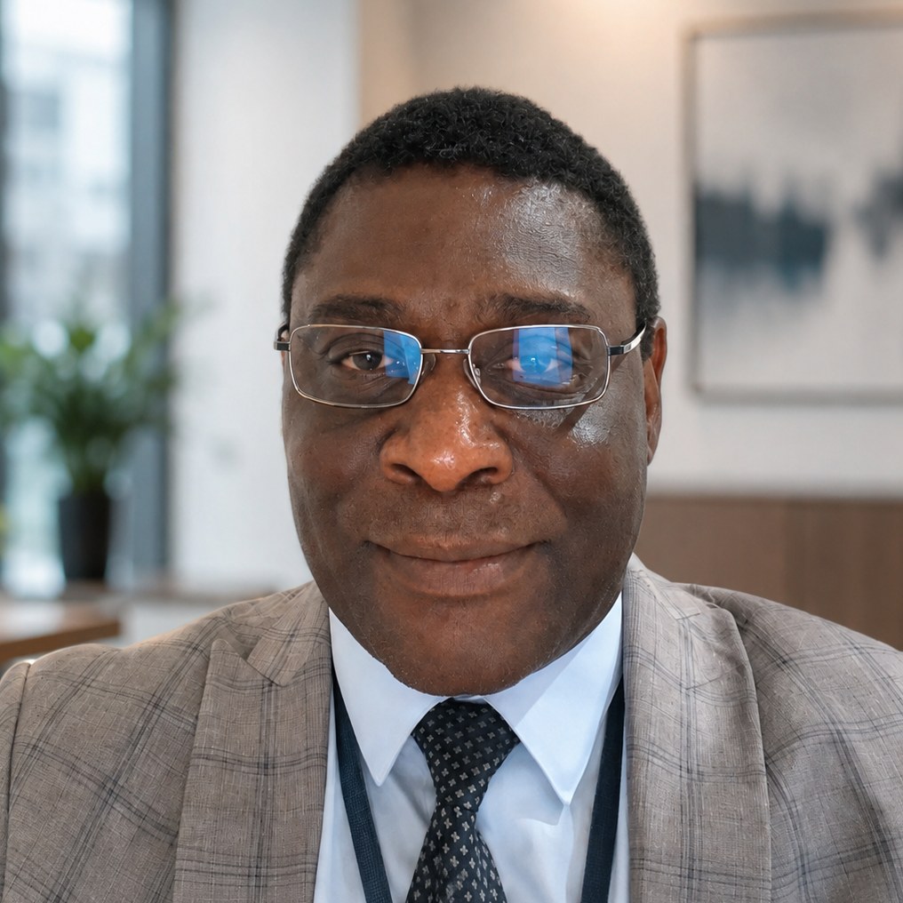 Portrait of Dr Louis Mbua Egbe, founder of Teach Engineering and Technology